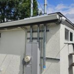 Outdoor meter/main combo mounted to meet clearance rules — Sherman Oaks same-day reconnect