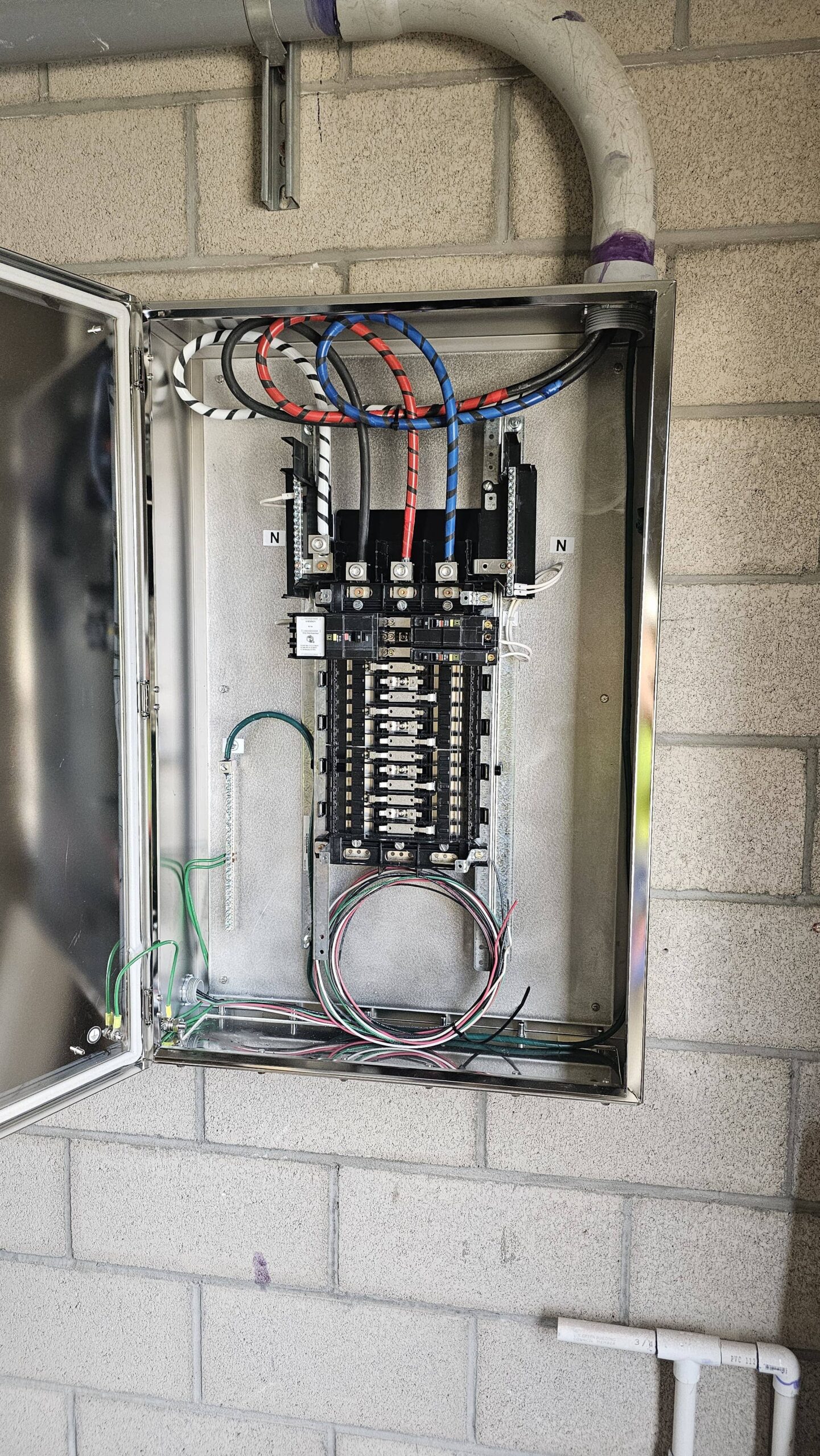 Grounding and bonding brought to code during 200A service upgrade — Los Angeles