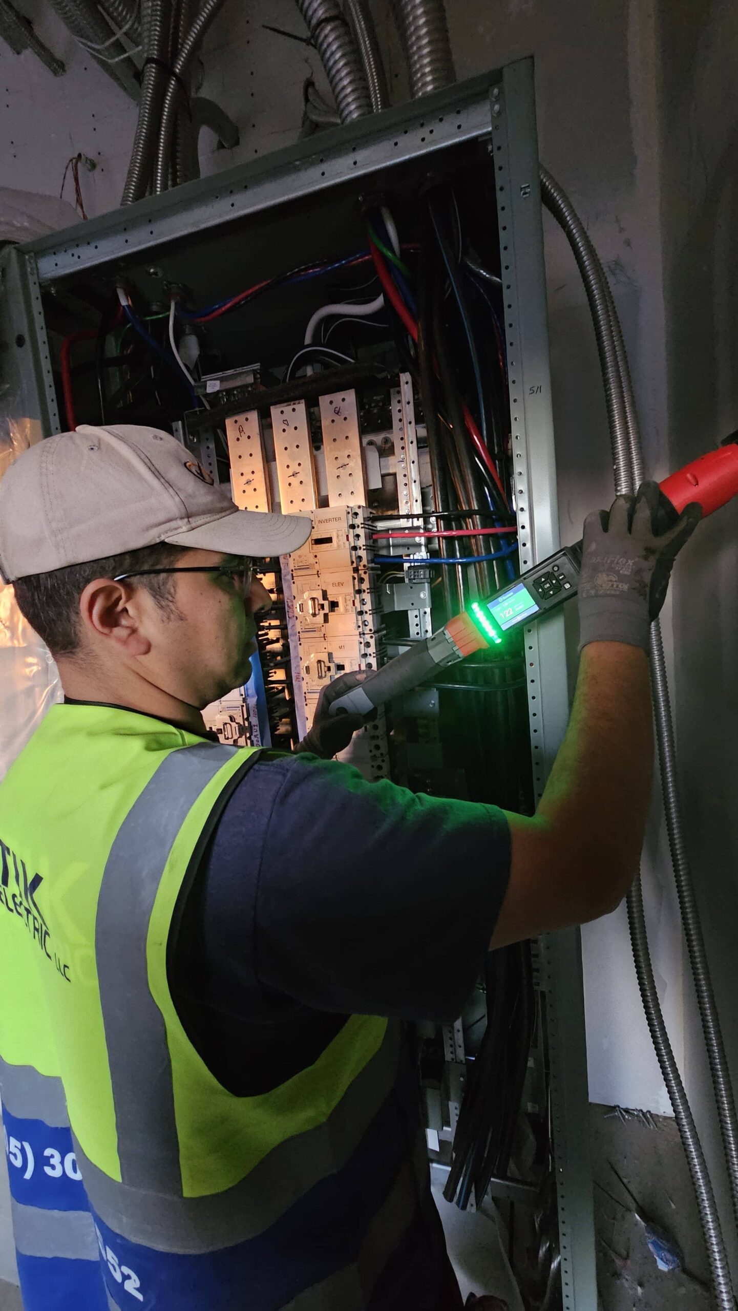 Load calculation verified, dedicated spaces added for future circuits — Reseda upgrade