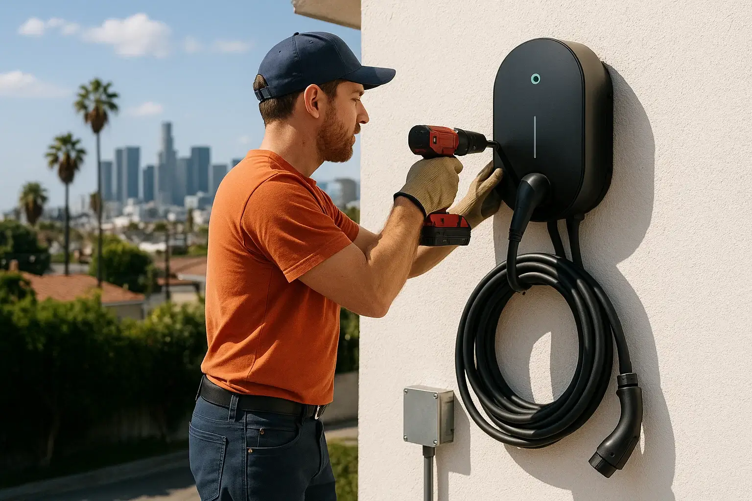 Level 2 EV Charger Installation in Los Angeles