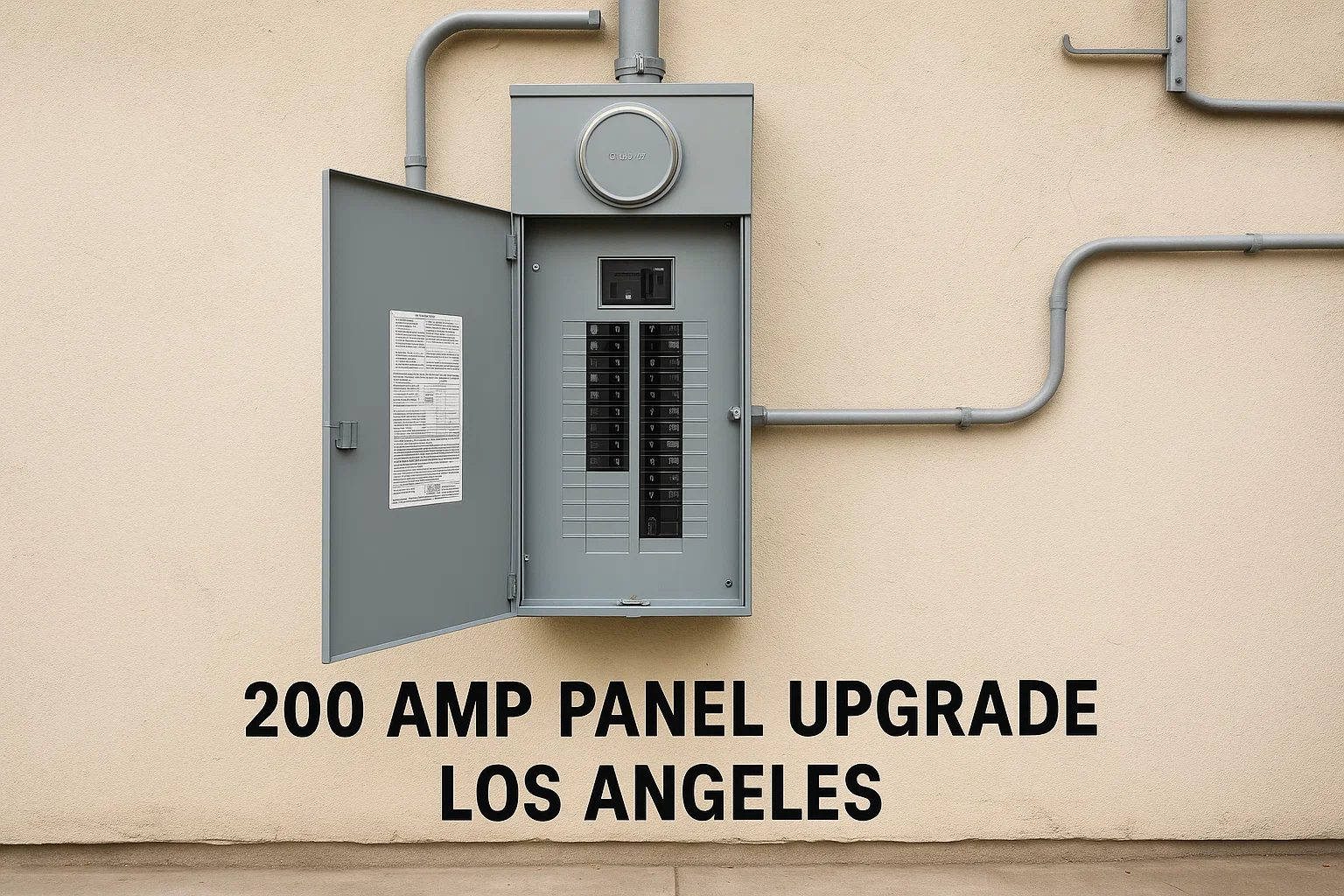 200 Amp Panel Upgrade in Los Angeles