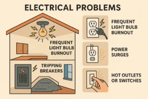 what are Electrical Problems in House?